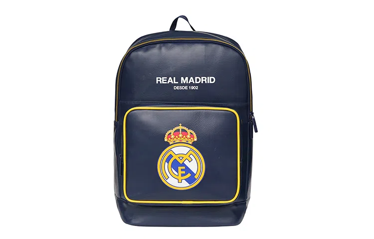 PETERPOINT Real Madrid PU Leather Backpack