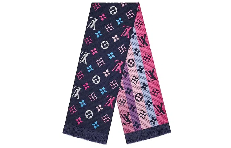 Louis Vuitton Rainbow Wool Scarf