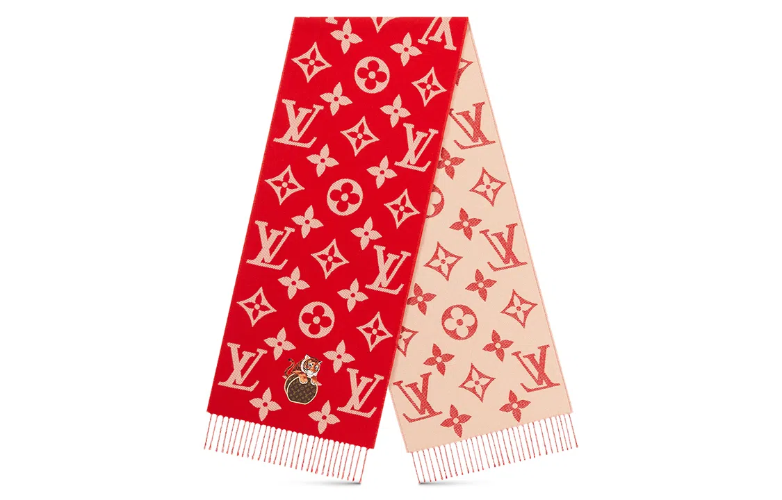 Louis Vuitton LV Precious Tiger Scarf