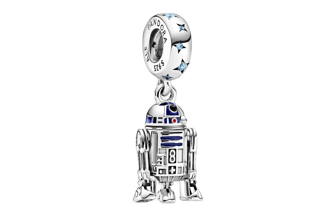Pandora Star Wars R2-D2 Charm Silver