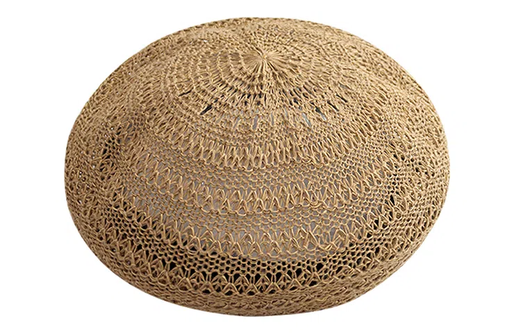 肯默 春夏纯色抽绳可调节 网眼镂空 涤纶 贝雷帽 男女同款情侣款