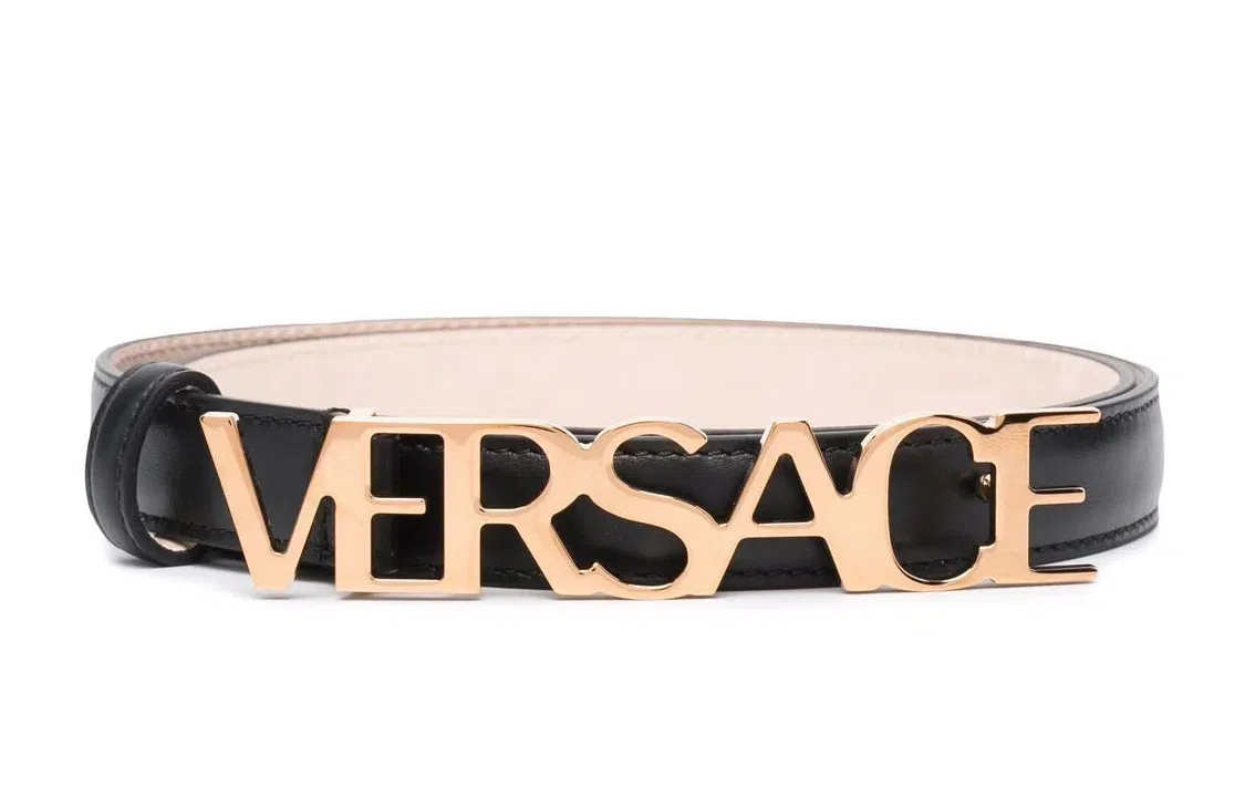 Versace Belt Black 2.2cm
