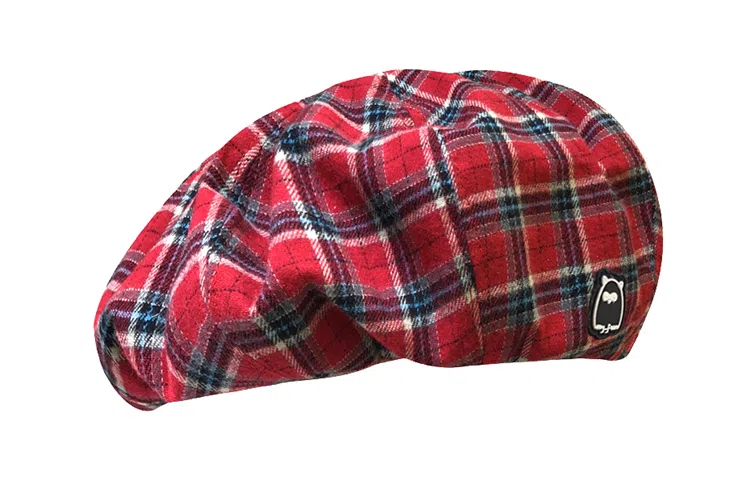 Bai Juan Beret Cloud Plaid