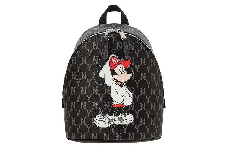 MLB x Disney NY Yankees Mini Backpack Beige/Black