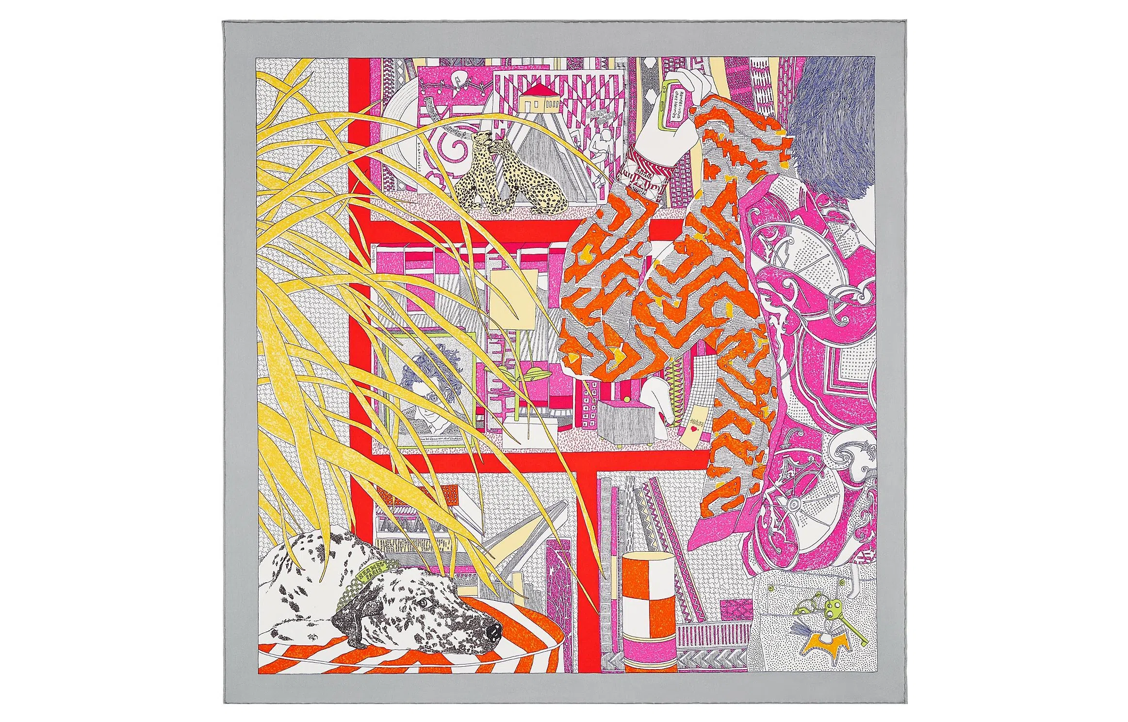 Hermes 70cm Scarf