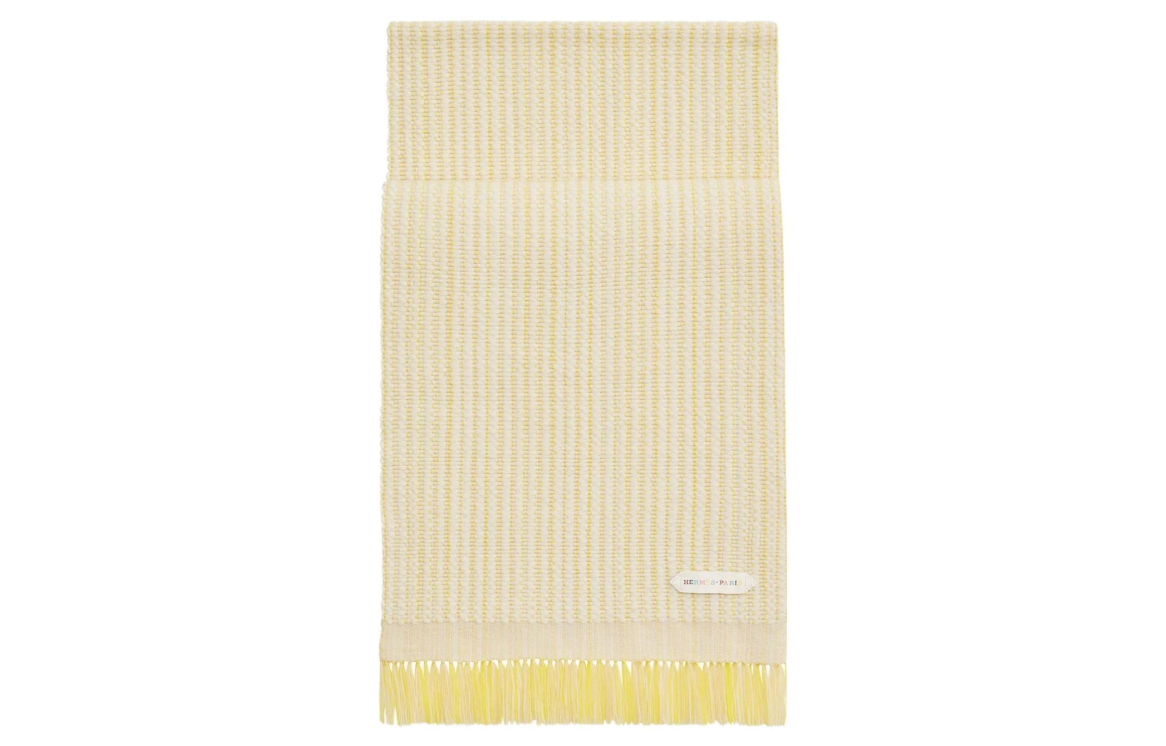 Hermes Boutis Scarf Lemon Yellow