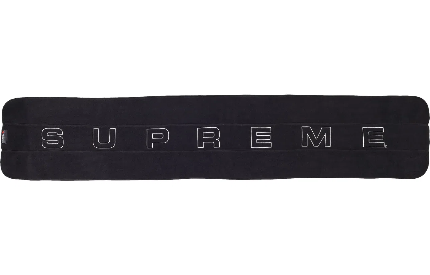 Supreme FW18 Polartec Scarf Black