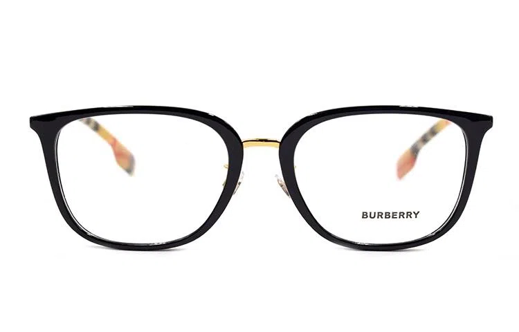 BURBERRY Road Trip Optical Glasses Black Gold