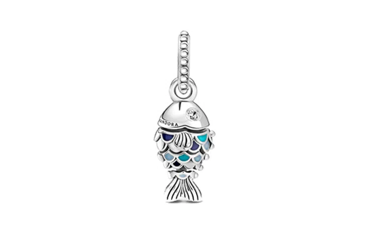 Pandora Blue Fish Charm