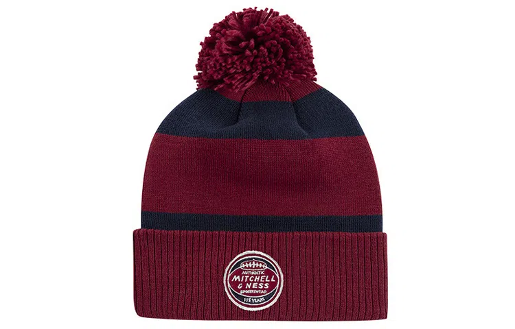 Mitchell & Ness MN Beanie Burgundy