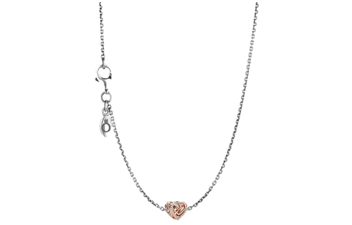 Pandora Shining Entwined Hearts Charm Rose Gold