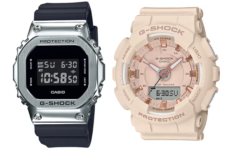 CASIO G-SHOCK GM-5600-1+GMA-S130PA-4AER