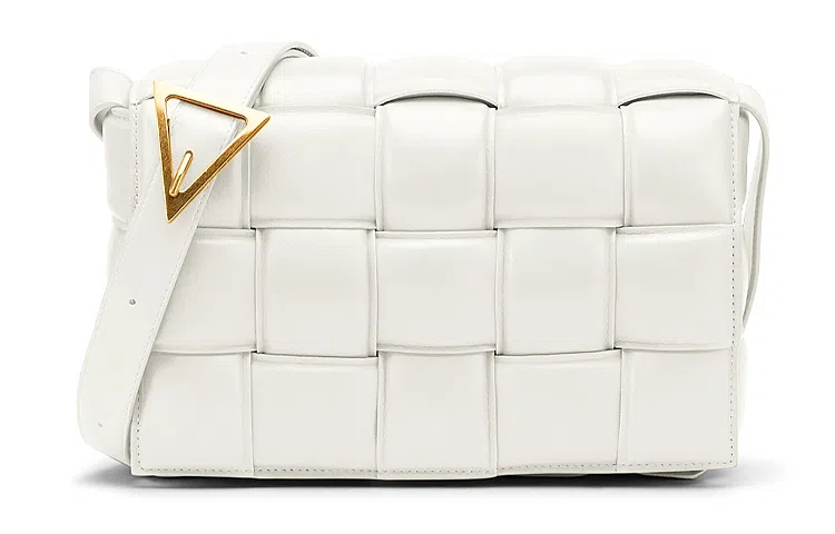 Bottega Veneta Cassette Chalk White