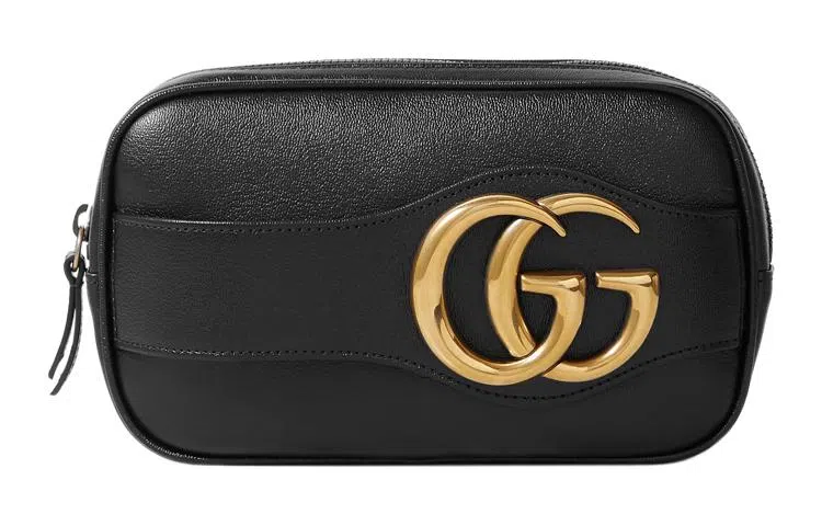 Gucci Black Logo Clutch