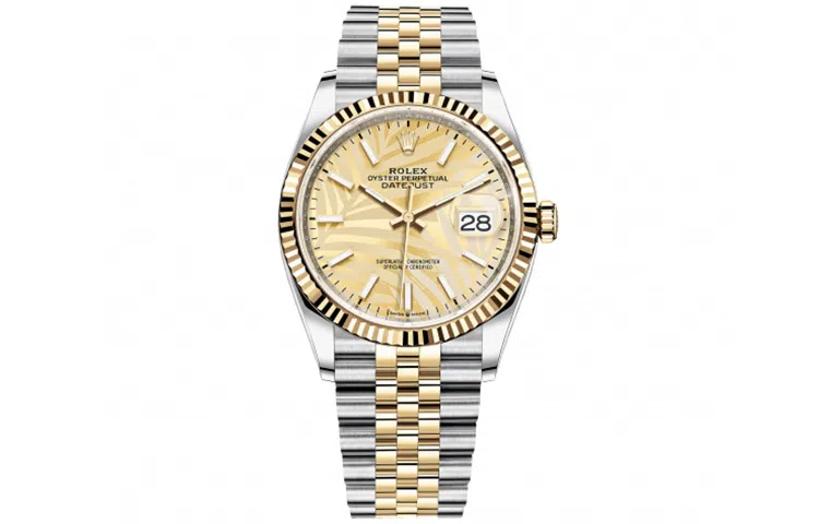 Rolex Datejust 36mm Gold Dial m126233-0037