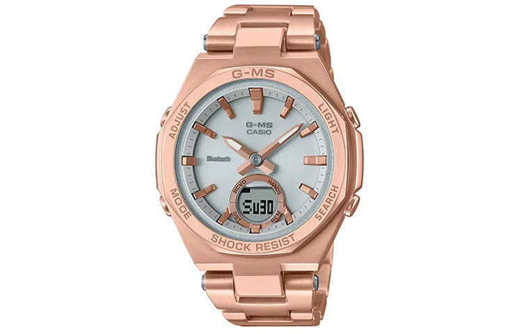 CASIO BABY-G MSG-B100DG-4APR-person