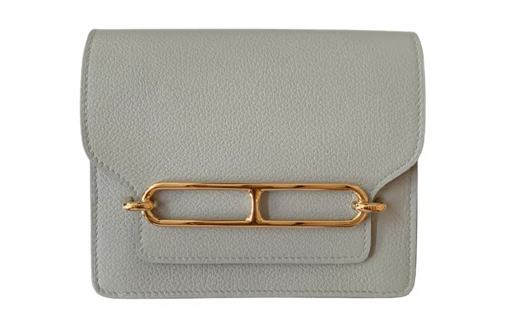 HERMES Roulis Slim 8U Bleu Glacier