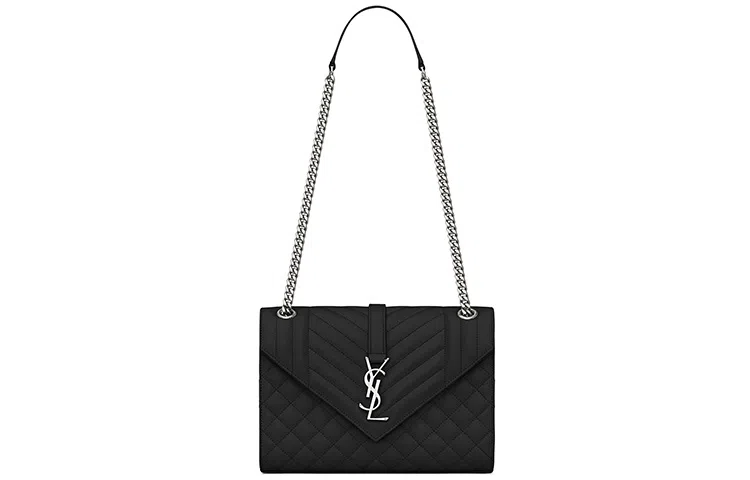 YSL Envelope Bag Black
