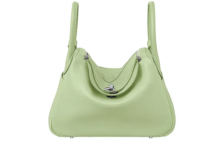 HERMES Lindy 26 Evercolor 3I Vert Criquet