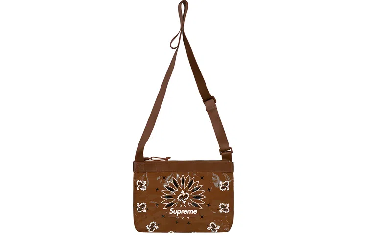 Supreme SS21 Week 8 Bandana Tarp Side Bag