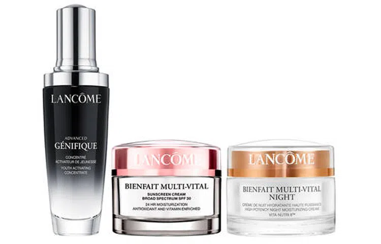 兰蔻 小棕瓶精华护肤三件套 滋润