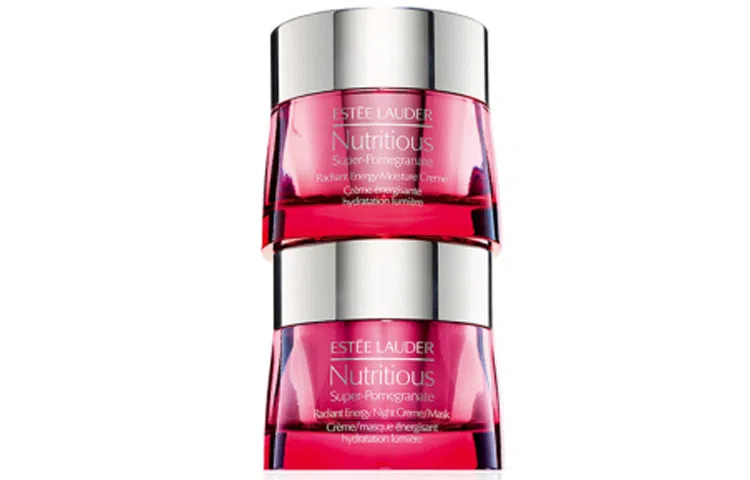 雅诗兰黛 鲜活亮彩红石榴日晚霜套组护肤套装 舒缓维稳保湿抗氧化 日霜晚霜两件套