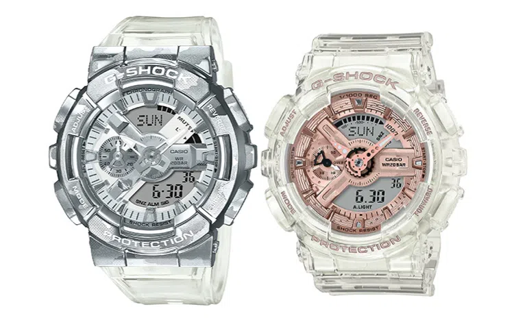 CASIO G-SHOCK GM-110SCM-1APR+GMA-S110SR-7A