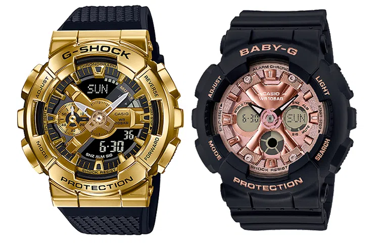 CASIO G-SHOCK BABY-G GM-110G-1A9+BA-130-1A4ER