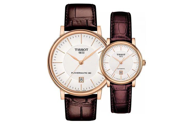 TISSOT 40mm T1224073603100+T1222073603100