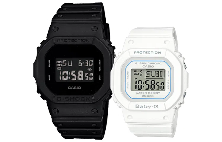 CASIO G-SHOCK BABY-G 48.9*42.8mm DW-5600BB-1PRBGD-560-7PR
