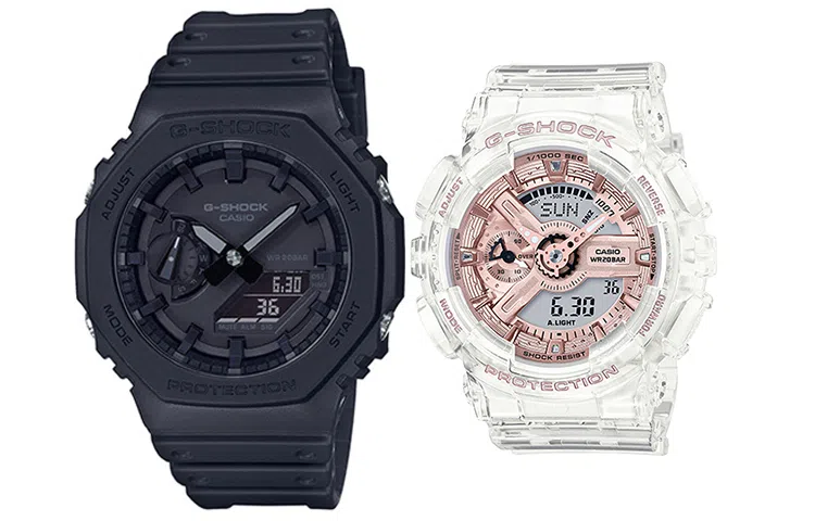 Casio G-Shock GA-2100-1A1 + GMA-S110SR-7AER