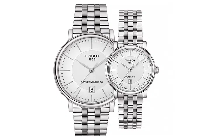 TISSOT 40mm T1224071103100+T1222071103100