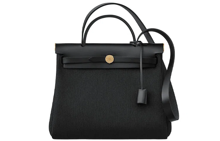 Hermes Herbag Zip 31 Black