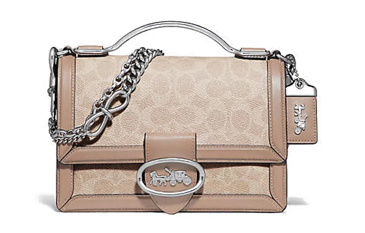 COACH Riley 22 Light Sand Brown