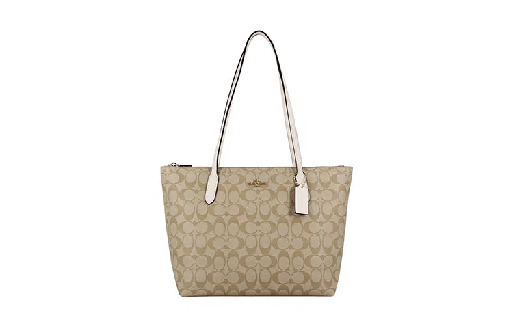 COACH Zip Top Tote 30