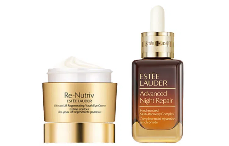 雅诗兰黛 眼霜护肤套装 保湿补水