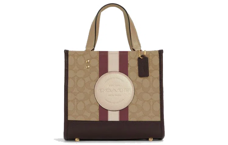 COACH Dempsey 22 Logo Tote