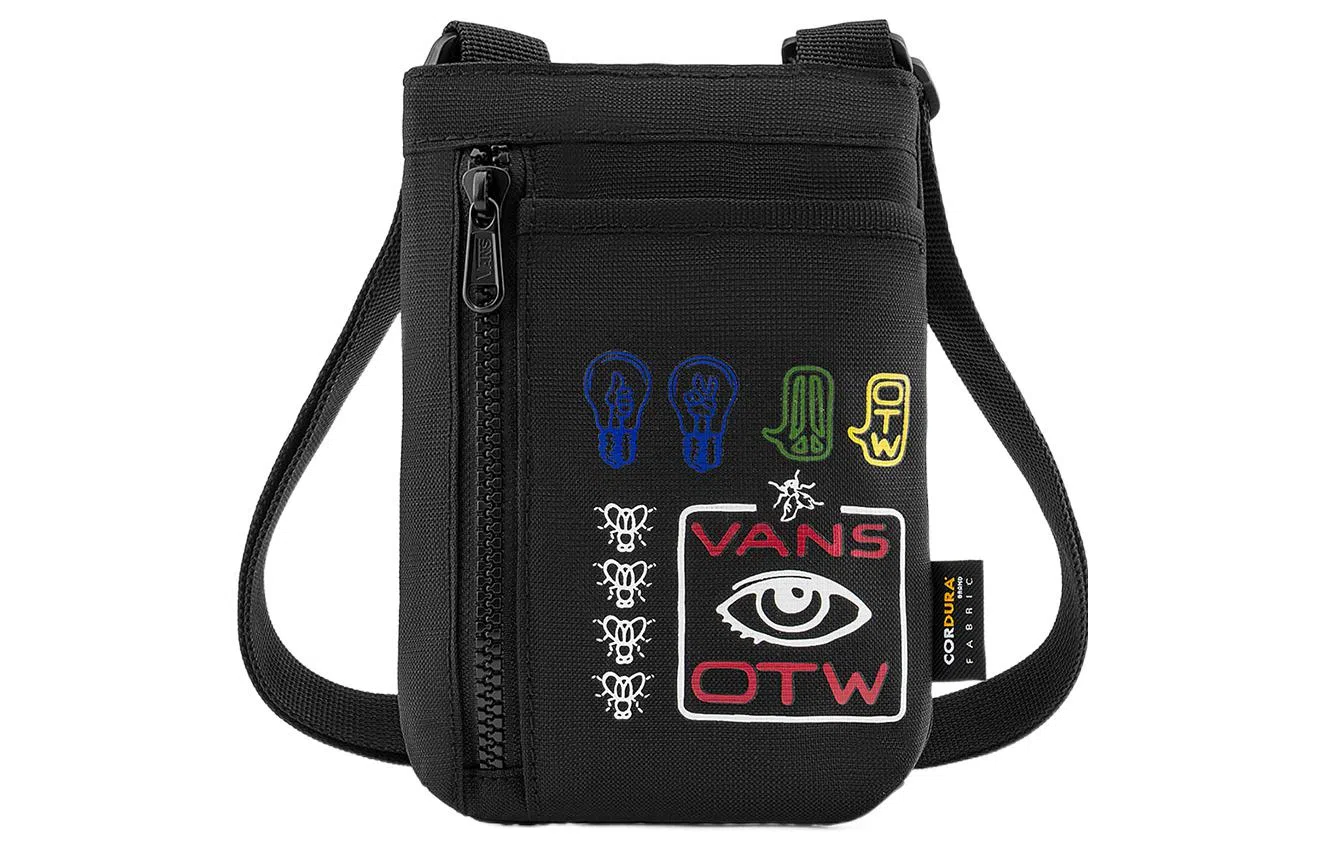 Vans Colorful Graffiti Sling Bag Black