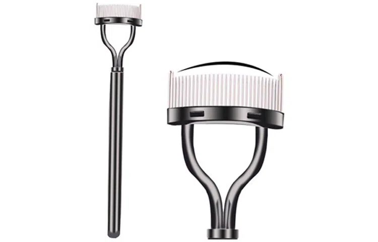 魅丝蔻 睫毛梳不锈钢针睫毛刷子辅助器