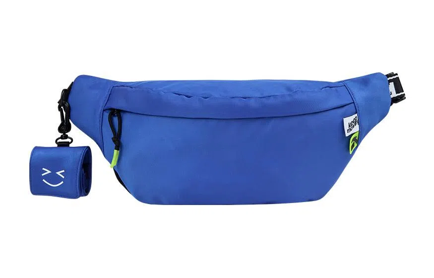 Anta x Mr. Friendly Waist Bag Iron Blue