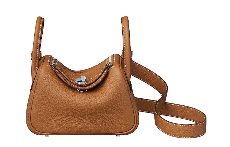 HERMES Lindy 19 Taurillon Clemence 37 Gold
