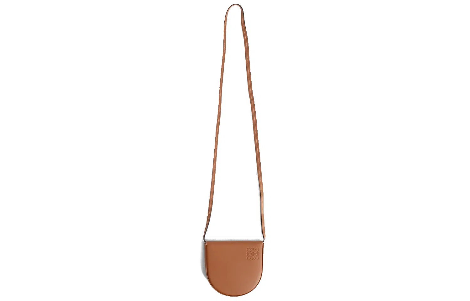LOEWE Heel Bag Small Brown Caramel