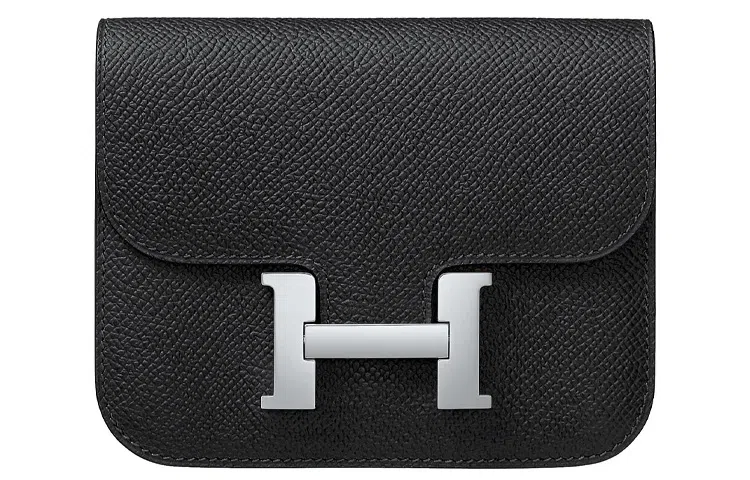 HERMES Constance Slim Epsom Noir