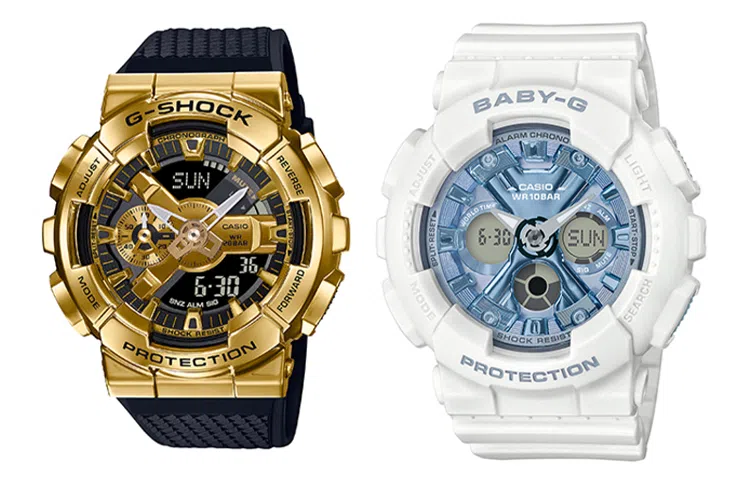 CASIO G-SHOCK BABY-G GM-110G-1A9+BA-130-7A2ER