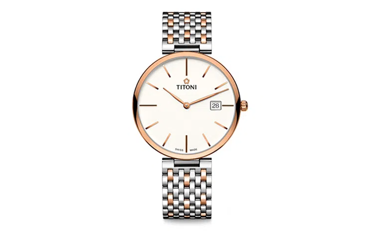 TITONI 39mm 82718SRG-606