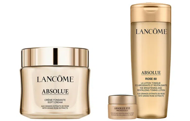 兰蔻 菁纯护肤三件套装护肤套装 淡纹紧致保湿滋润去黑眼圈