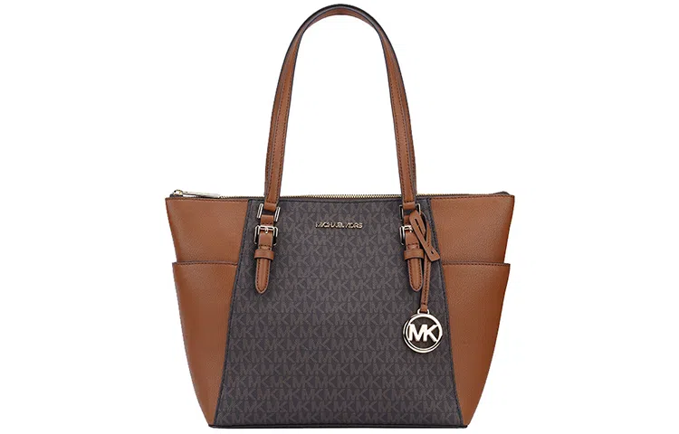 MICHAEL KORS MK Charlotte PVC Tote