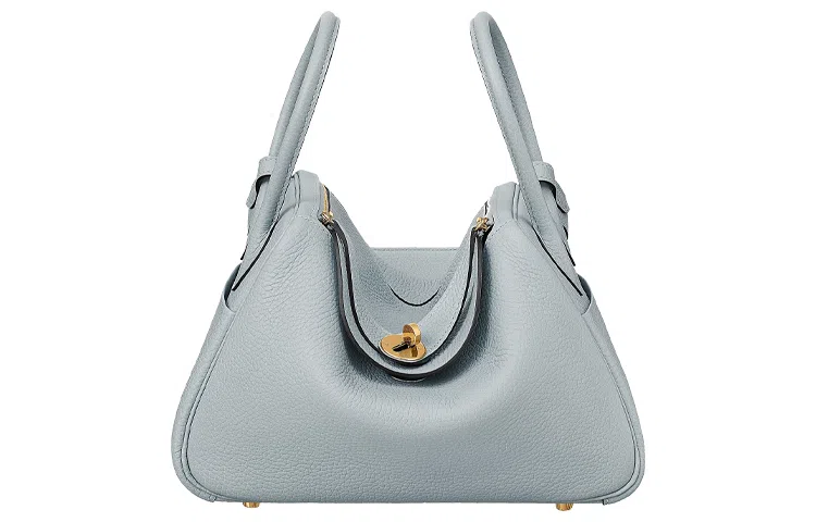 HERMES Lindy 26 Clemence 08 Bleu Pale