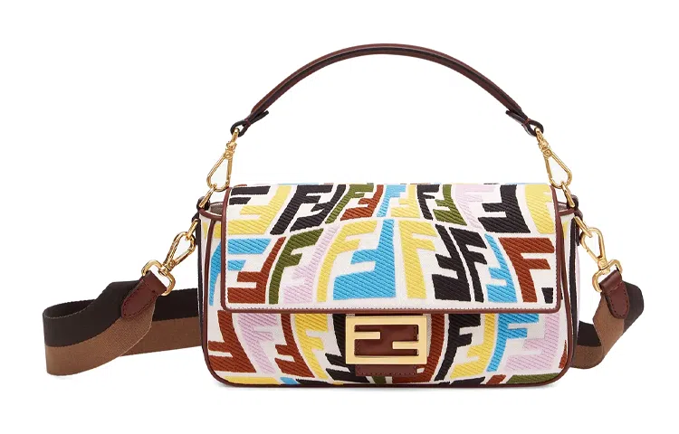 FENDI Baguette LogoFF