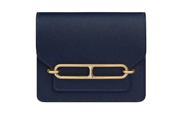 HERMES Roulis Slim Evercolor 2Z Bleu Nuit